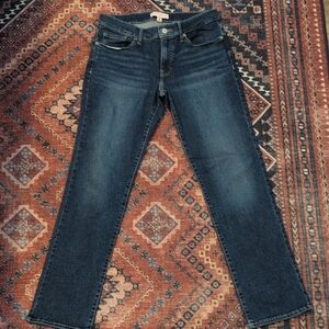 Lucky Brand Dark Blue Straight Leg Jeans